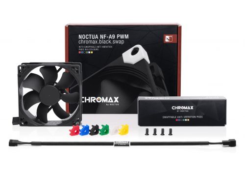 Noctua Fan 92mm NF-A9 PWM chromax.black.swap, image , 4 image