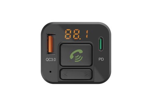 Hama FM Transmitter with Bluetooth, 1xUSB-C,1xUSB-A, 14169, image , 2 image
