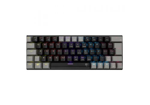White Shark Gaming Mechanical Keyboard WAKIZASHI 2 - Blue Switches (English US), Black, Gray, image 
