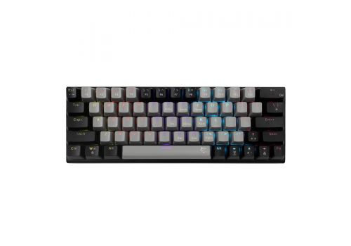 White Shark Gaming Mechanical Keyboard WAKIZASHI 2 - Red Switches (English US), Gray, Black, image 