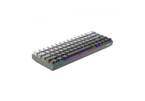 White Shark Gaming Mechanical Keyboard NUNCHAKU - Red Switches (English US), Grey, image , 4 image