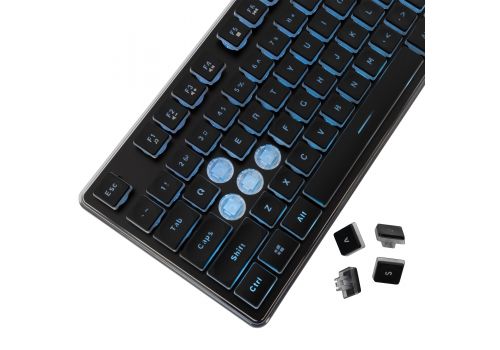 White Shark Gaming Keyboard TACHI - Low-Profile (English US), Black, image _ab__is.image_number.default