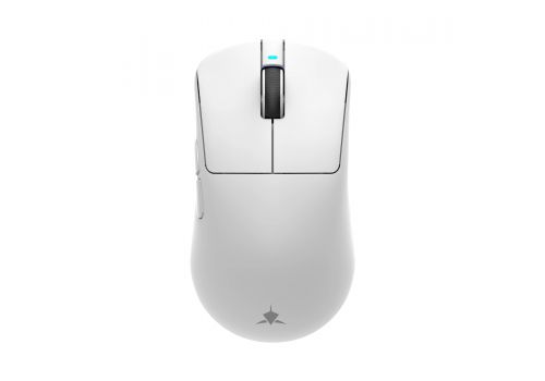 White Shark Wireless Gaming Mouse BORS - 12000dpi, 1000Hz, Bluetooth, White, image 