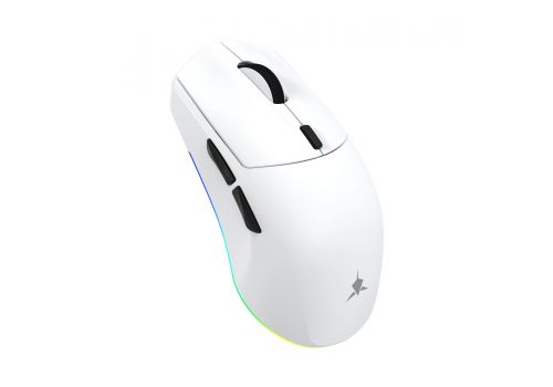 White Shark Wireless Gaming Mouse CADOR - 10000dpi, 1000Hz, Bluetooth, White, image , 2 image