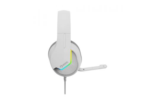 Marvo Gaming Headphones H8618 White - 50mm, USB, RGB, image , 3 image