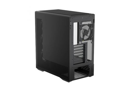 1stPlayer Case ATX - GM7 Black - 4 x 120 mm A-RGB fans included, USB-C, image _ab__is.image_number.default