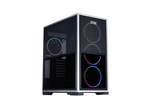 1stPlayer Case EATX - IF8 Black - 4 x 140 mm A-RGB fans included, USB-C, image 