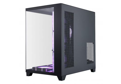 1stPlayer Case ATX - MEGAVIEW MV8 Black - 7 x 120 mm A-RGB fans included, image , 3 image