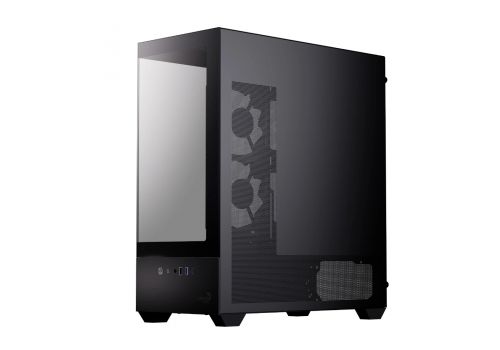 AeroCool Case ATX - P500D Digi-G-BK-v1 - Digital Display, USB-C, 3 x 120 mm A-RGB, image , 5 image