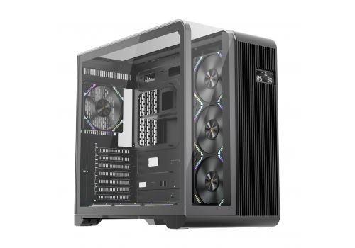 1stPlayer Case ATX - RT7 Black - LED display, image 