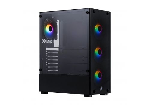 1stPlayer Case ATX - Fire Dancing V2-A RGB v2 - 4 fans included, image 