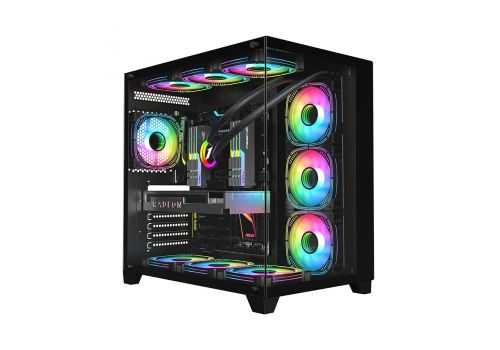 1stPlayer Case ATX - MEGAVIEW MV8 Black, image 