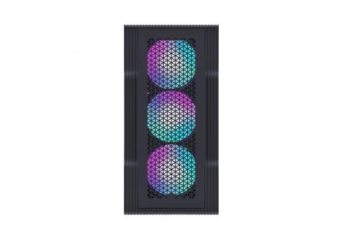 1stPlayer Case mATX - TRILOBITE T3 Mesh Black, image _ab__is.image_number.default