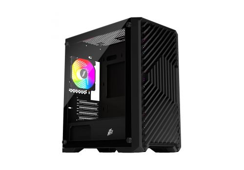 1stPlayer Case mATX - TRILOBITE T5 Black, image 