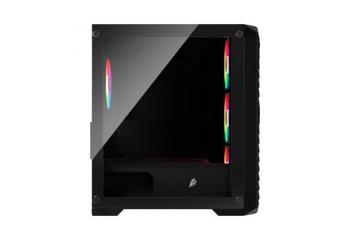 1stPlayer Case mATX - TRILOBITE T5 Black, image _ab__is.image_number.default