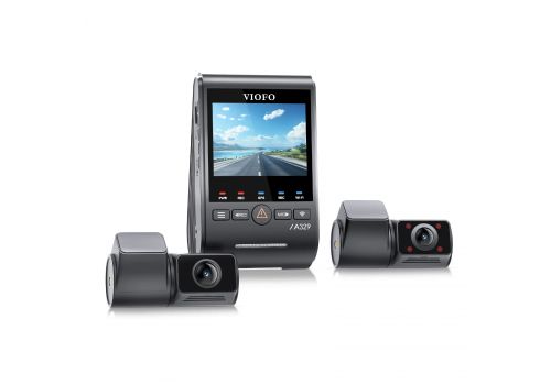VIOFO Dash Cam A329S 3 Channel - 4K, HDR, Triple Sony STARVIS 2, GPS, Bluetooth, FOV Fisheye Cabin, image , 3 image