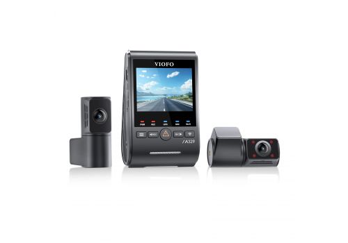 VIOFO Dash Cam A329S 3 Channel - 4K, HDR, Triple Sony STARVIS 2, GPS, Bluetooth, FOV Fisheye Cabin, image , 4 image
