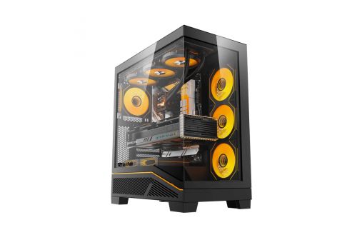 Darkflash Case ATX - K430 Black - 6 x 120 mm A-RGB fans included, USB-C, image _ab__is.image_number.default