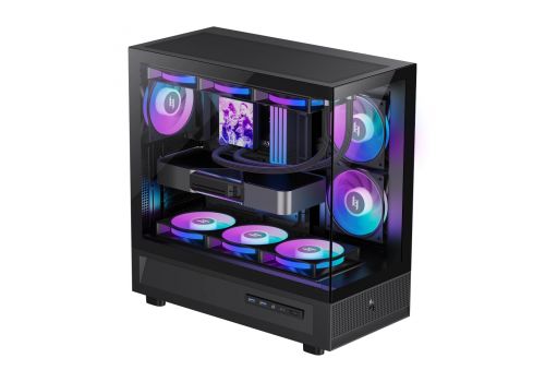 Gamemax Case ATX - NEX C51 BK, image , 3 image