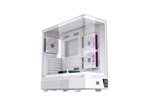 Xigmatek Case EATX - Moon DGT Arctic, image 