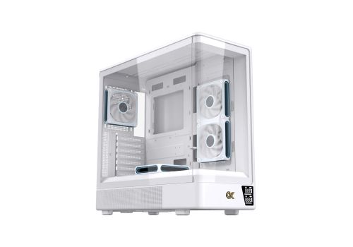 Xigmatek Case EATX - Moon DGT Arctic, image , 2 image