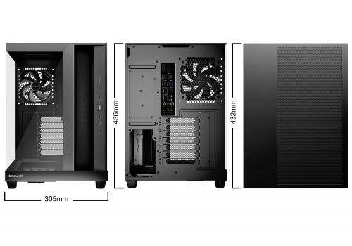be quiet! Case ATX - LIGHT BASE 500 Black, image , 2 image