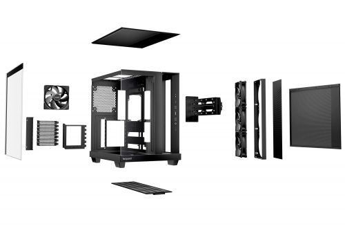 be quiet! Case ATX - LIGHT BASE 500 Black, image , 4 image