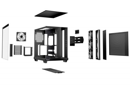 be quiet! Case ATX - LIGHT BASE 500 LX Black, image , 4 image