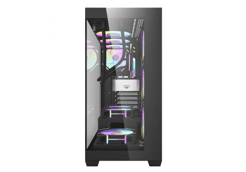 Darkflash Case ATX - DS900 Black - 7 x 120 mm A-RGB fans included, USB-C, image , 2 image