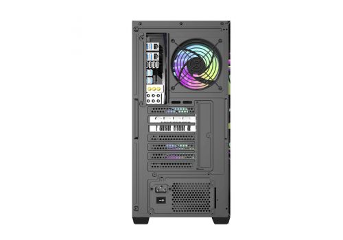 Darkflash Case ATX - DS900 Mesh Black - 4 x 120 mm A-RGB fans included, image , 4 image