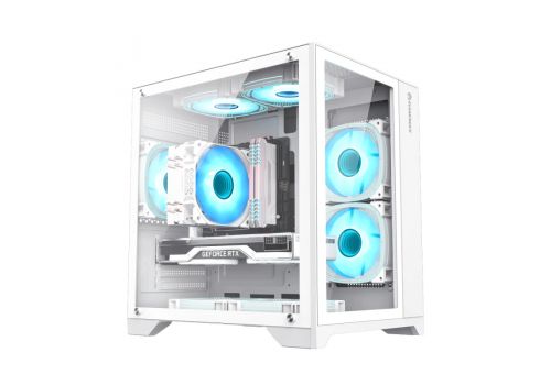 Gamemax Case mATX - Infinity Mini White, image 