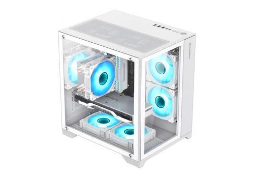 Gamemax Case mATX - Infinity Mini White, image , 3 image