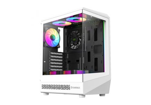 Gamemax Case ATX - Vista COC AW - 5 x 120 mm A-RGB Fans, MB Plate COC Fan, image 