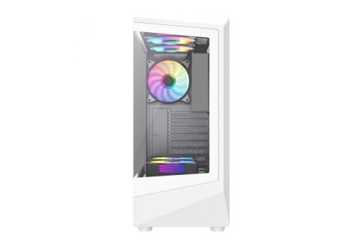 Gamemax Case ATX - Vista COC AW - 5 x 120 mm A-RGB Fans, MB Plate COC Fan, image , 3 image