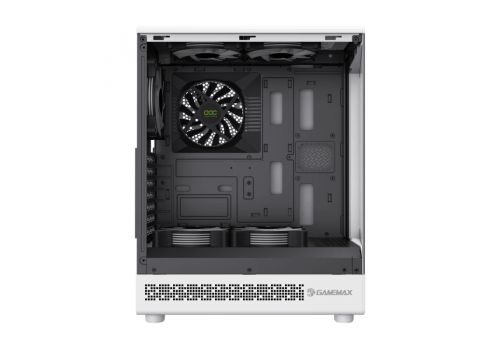 Gamemax Case ATX - Vista COC AW - 5 x 120 mm A-RGB Fans, MB Plate COC Fan, image , 5 image