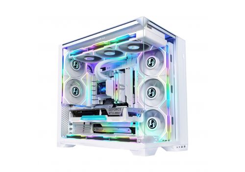 Lian Li Case E-ATX - O11 Vision Compact - White, image _ab__is.image_number.default