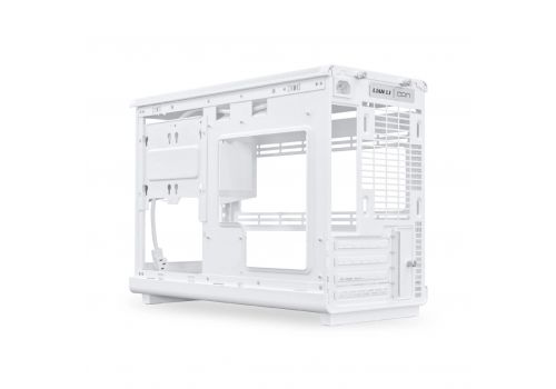 Lian Li Case mATX - DAN Cases A3 Wood - White, image , 4 image