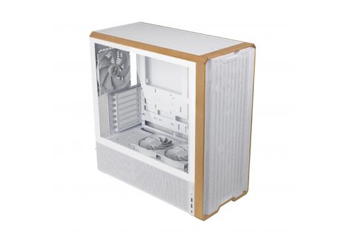 Lian Li Case ATX - LANCOOL 217 WOOD - White, image _ab__is.image_number.default