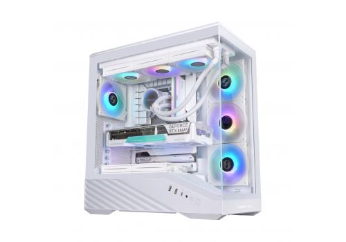 Lian Li Case E-ATX - Vector V100 - White, image _ab__is.image_number.default