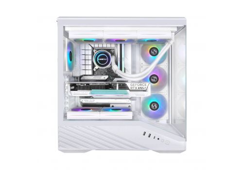 Lian Li Case E-ATX - Vector V100 - White, image _ab__is.image_number.default