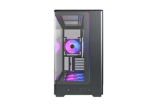 Montech Case mATX - KING 15 PRO (B) - 4 x 120 mm A-RGB, USB-C, image _ab__is.image_number.default