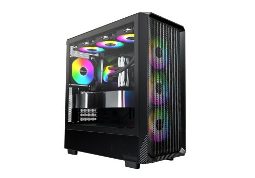 Montech Case ATX - X5 (B) - 4 A-RGB fans, USB-C, image _ab__is.image_number.default