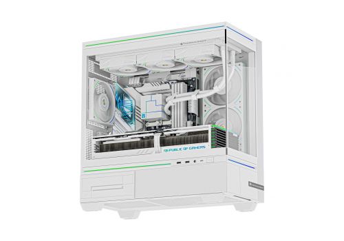 Thermalright Case mATX - TL-M10 White - 4 x 120 mm ARGB included, USB-C, image 