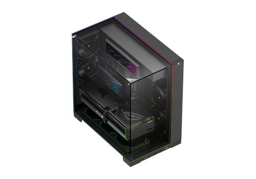 Thermalright Case ATX - TR-A70 Vision Black - 9.16 inch LCD Display, USB-C, image 