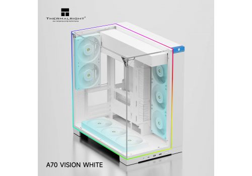 Thermalright Case ATX - TR-A70 Vision White - 9.16 inch LCD Display, USB-C, image , 3 image