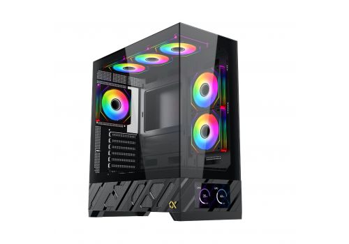 Xigmatek Case E-ATX - Alphard Pro - 6 inch LCD Display, 6 ARGB Fans, image , 2 image