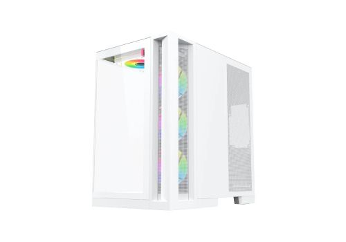 Xigmatek Case ATX - Aqua 7 Arctic - 8 ARGB Fans, USB-C, image _ab__is.image_number.default