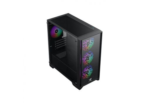 Xigmatek Case mATX - NYX II - 4 RGB Fans, image , 3 image