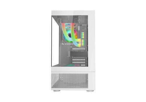 1stPlayer Case ATX - MIKU Mi7-A White - Reversed fans included, image , 3 image