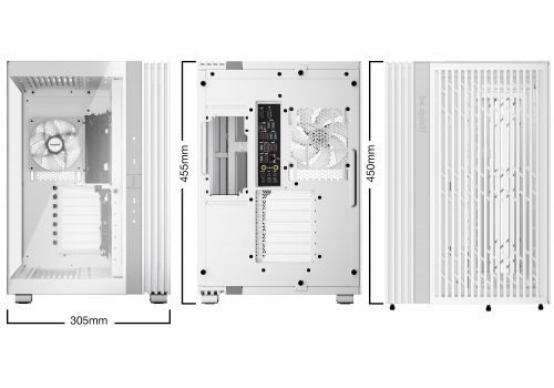 be quiet! Case ATX - LIGHT BASE 600 LX White, image , 2 image